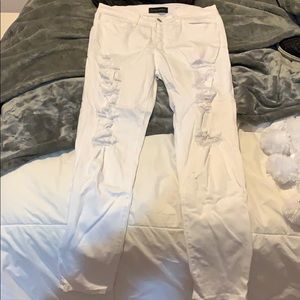 Flying Monkey White Jeans